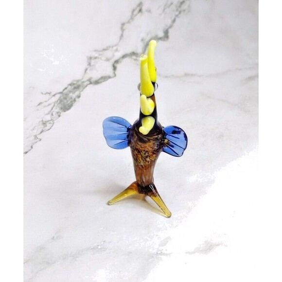 Mini Seahorse Figurines Nautical Statue Art Glass Resin 3" Sea Decor  Lot of 2 - Picture 5 of 10